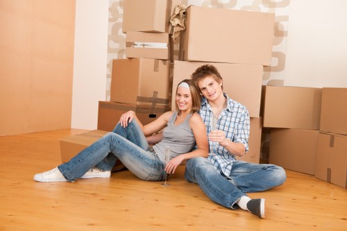 Moving truck service for homes and flats in West Hampstead