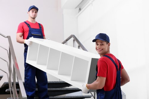 Removal van service for home and flat moves in West Hampstead