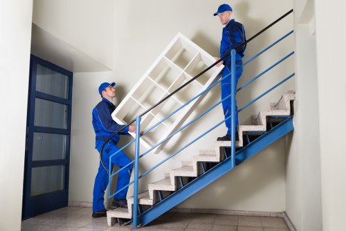 Local movers handling a flat move in West Hampstead