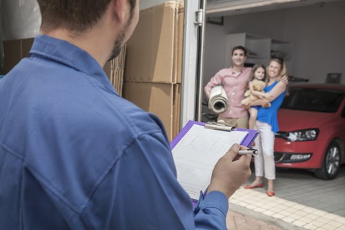 Local van service handling flat removals in West Hampstead