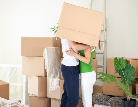 Man With Van West Hampstead team preparing items with care and insurance in mind