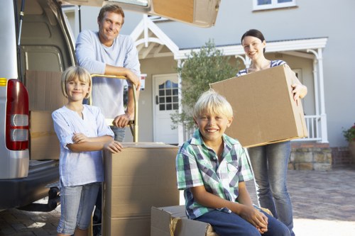 Careful handling of furniture during a local West Hampstead removal service