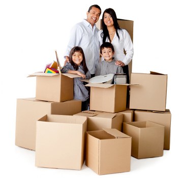 Office furniture and equipment prepared for commercial removals in West Hampstead